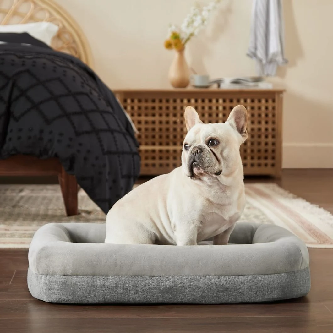 Memory Foam Dog Bed for Small and Medium-Sized Dog Orthopedic Pet Bed with Removable Washable Cover
