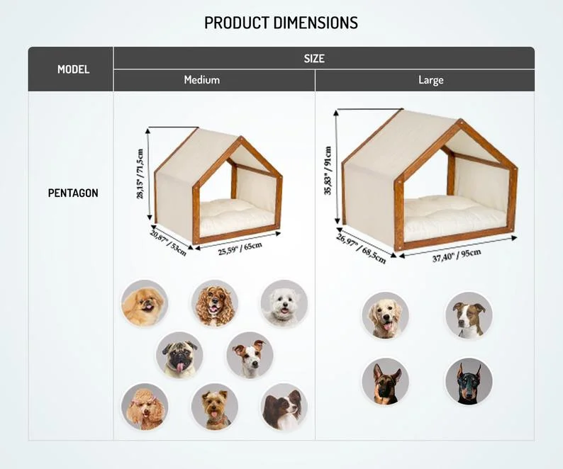 Modern Wood Dog Crate Dog Kennels Pet House Wood Animal Cage